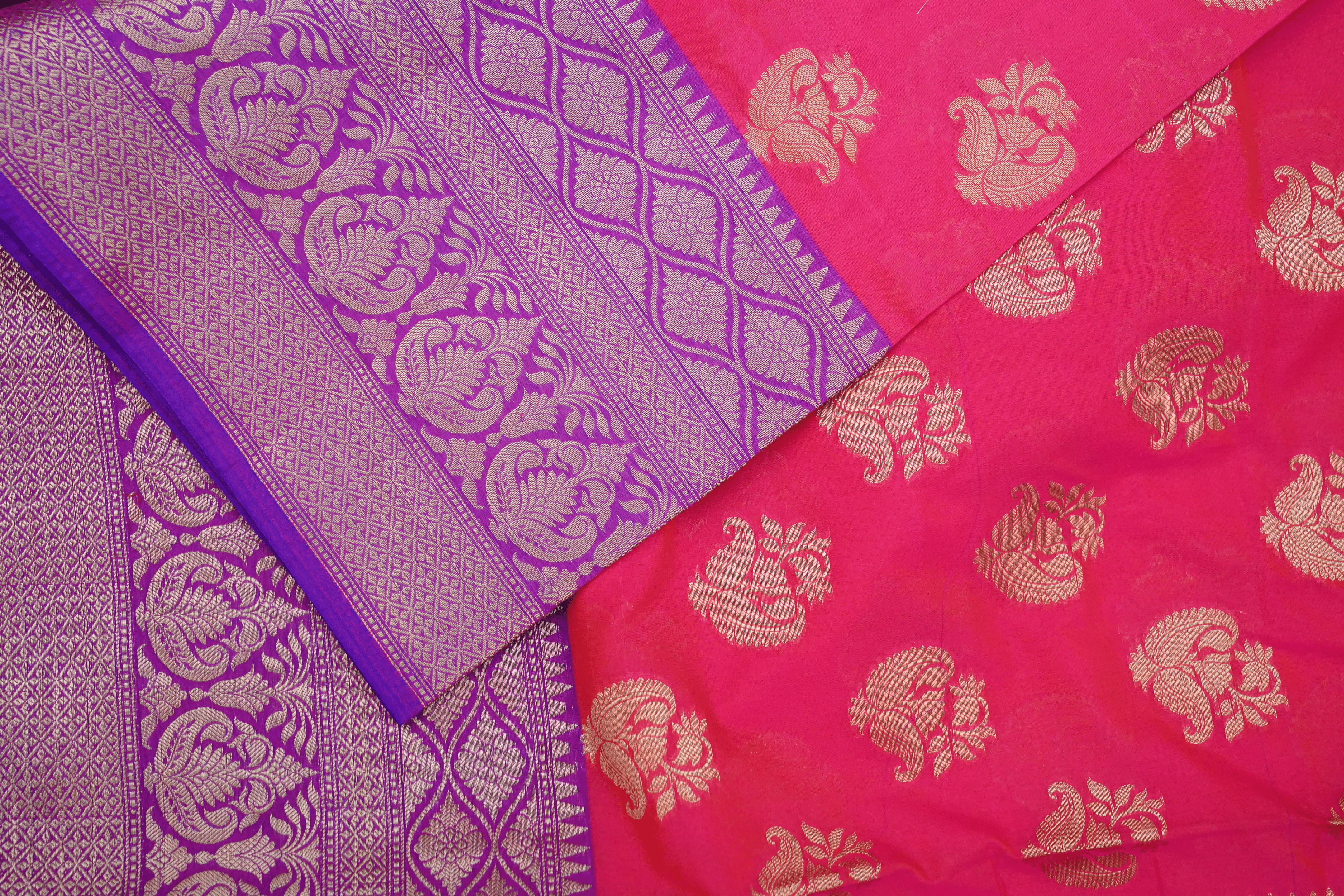 Banarasi Art Silk with Kanchi Border