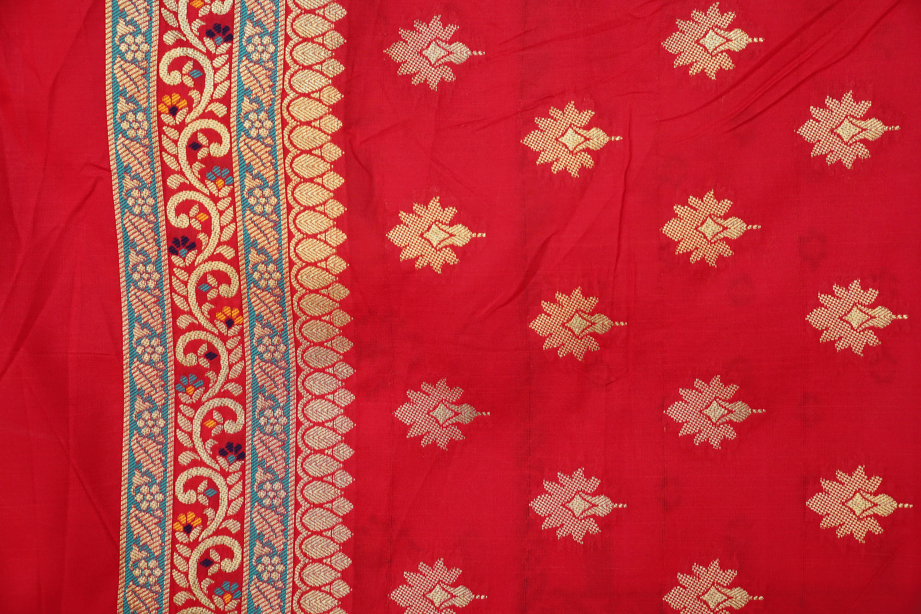 Art Silk with Banarasi Weave
