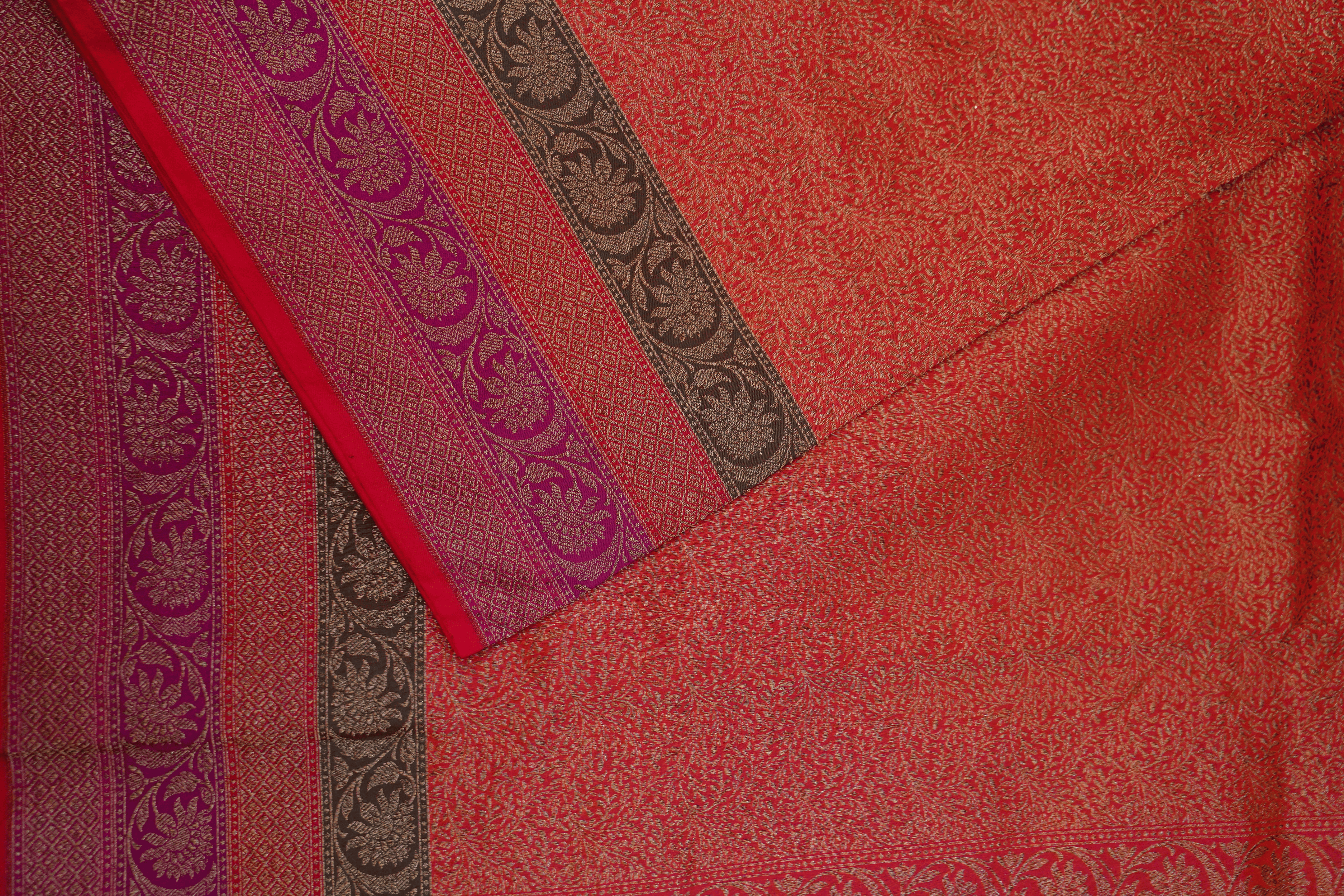 Semi Silk Antique Zari