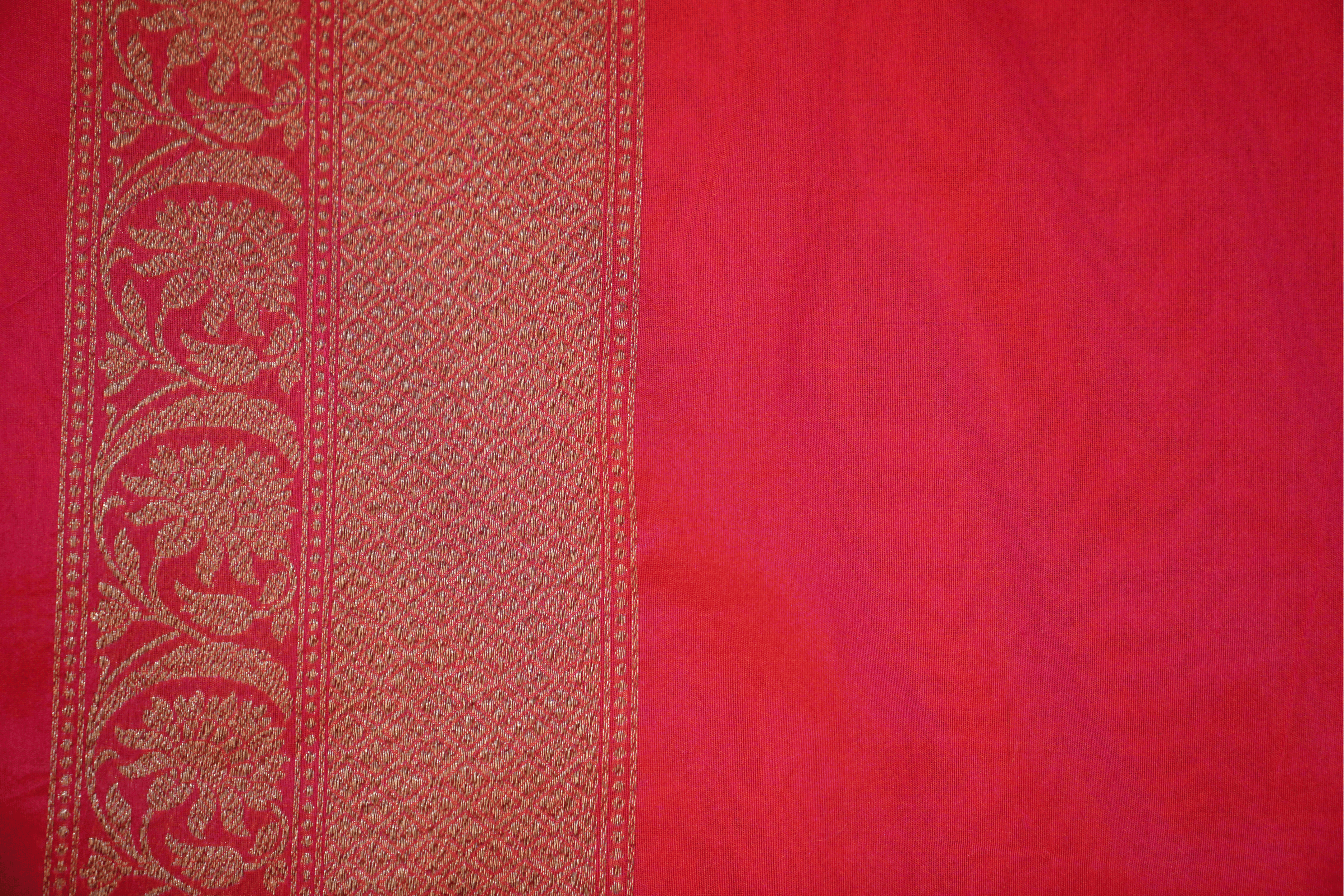 Semi Silk Antique Zari