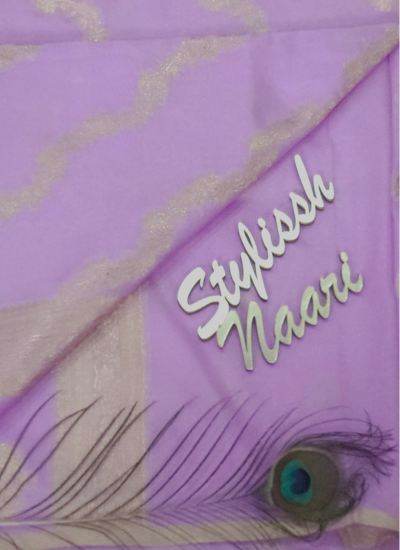 Semi Banarasi Chiniya Silk Saree - SBCS_0011
