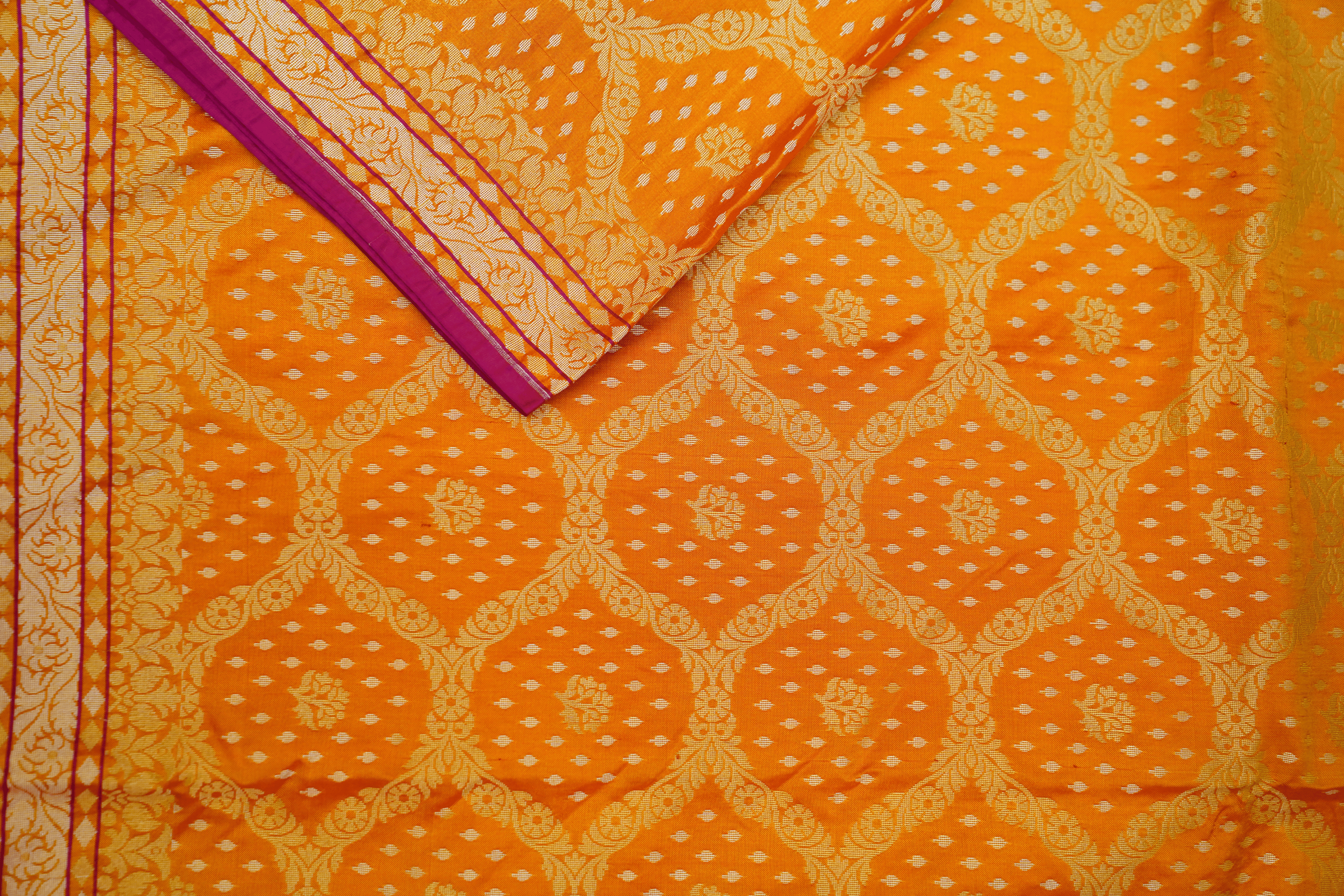 Semi Silk Antique Zari