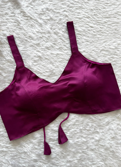 Sleeveless Silk Blouse