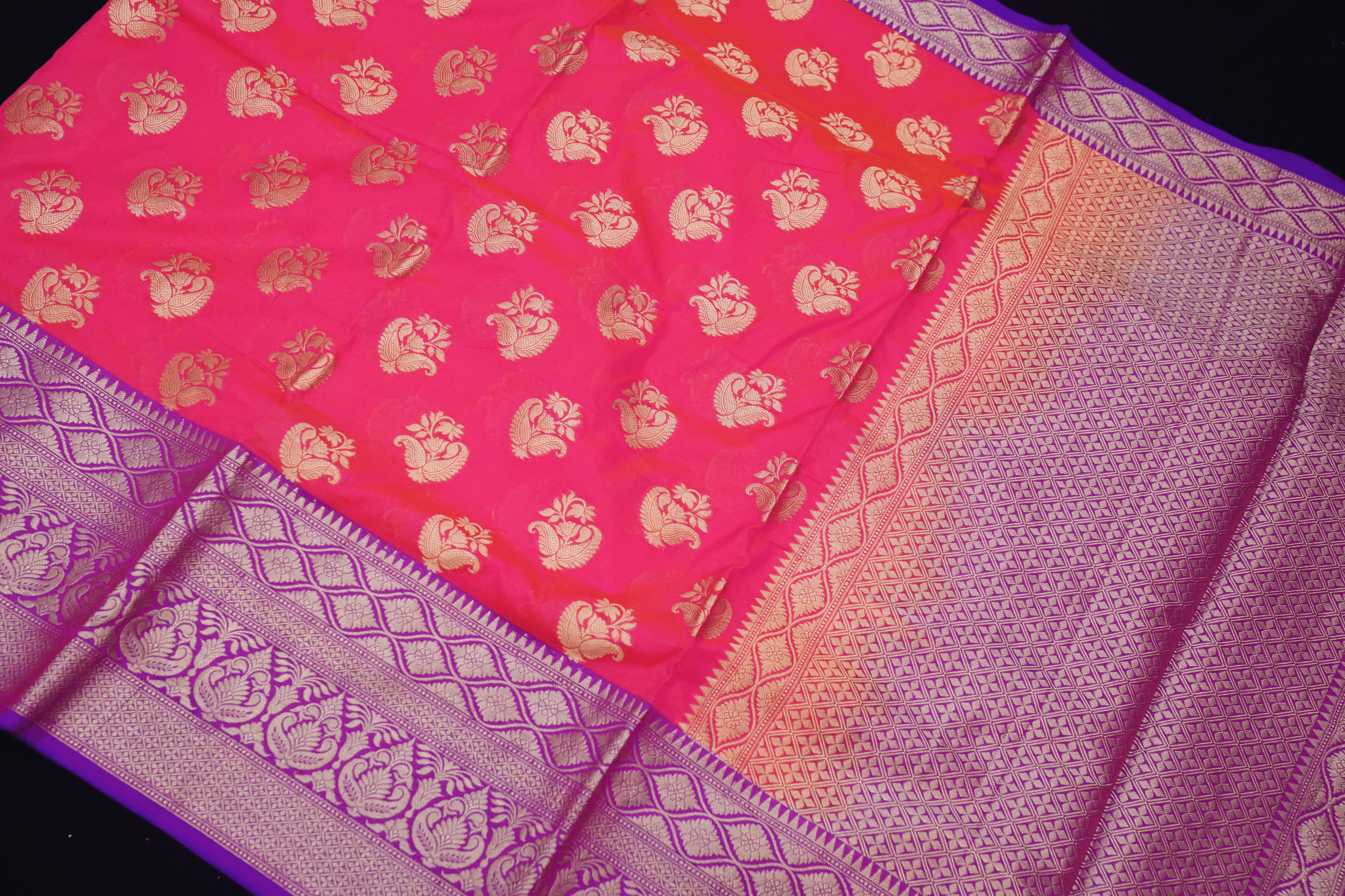 Banarasi Art Silk with Kanchi Border