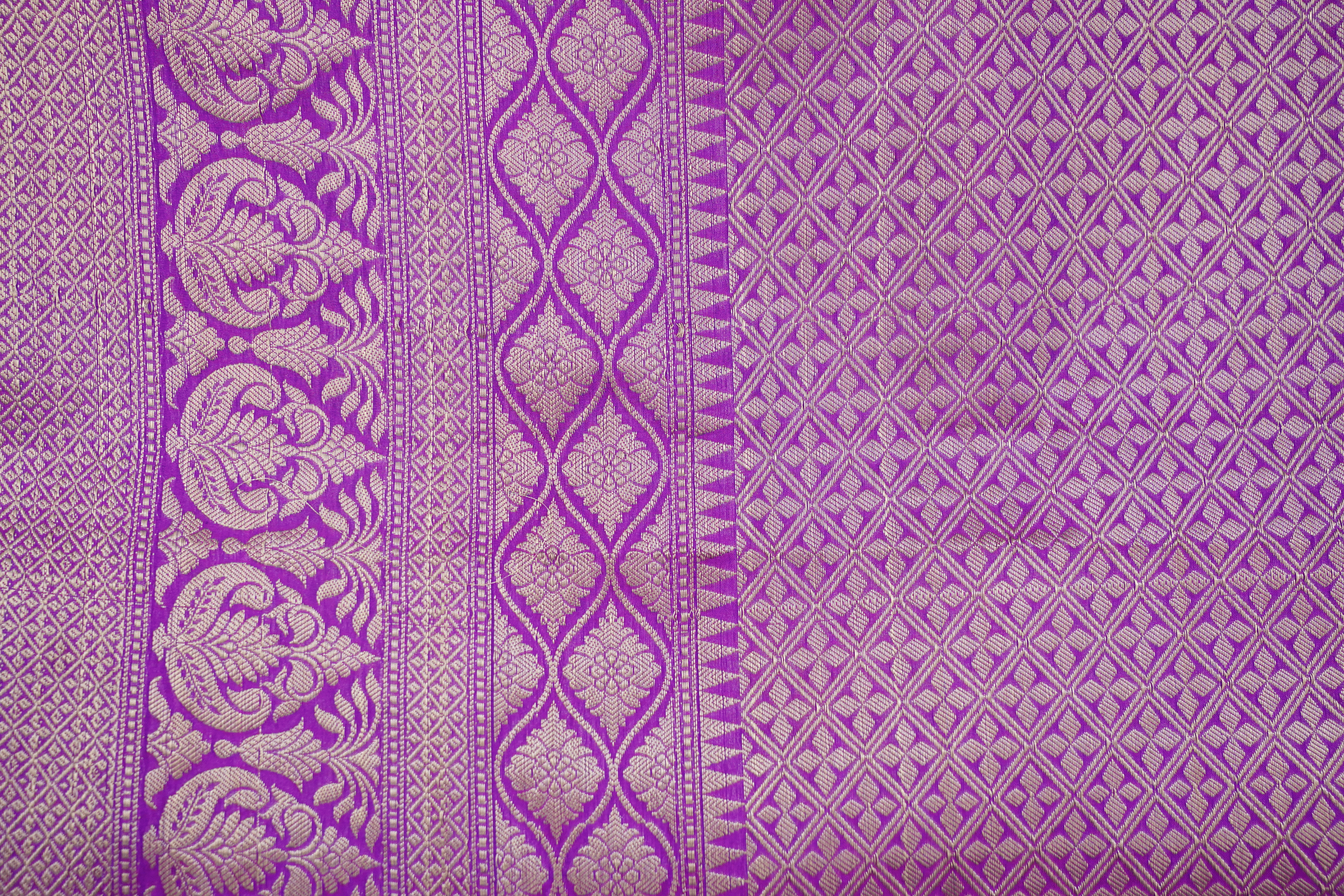 Banarasi Art Silk with Kanchi Border