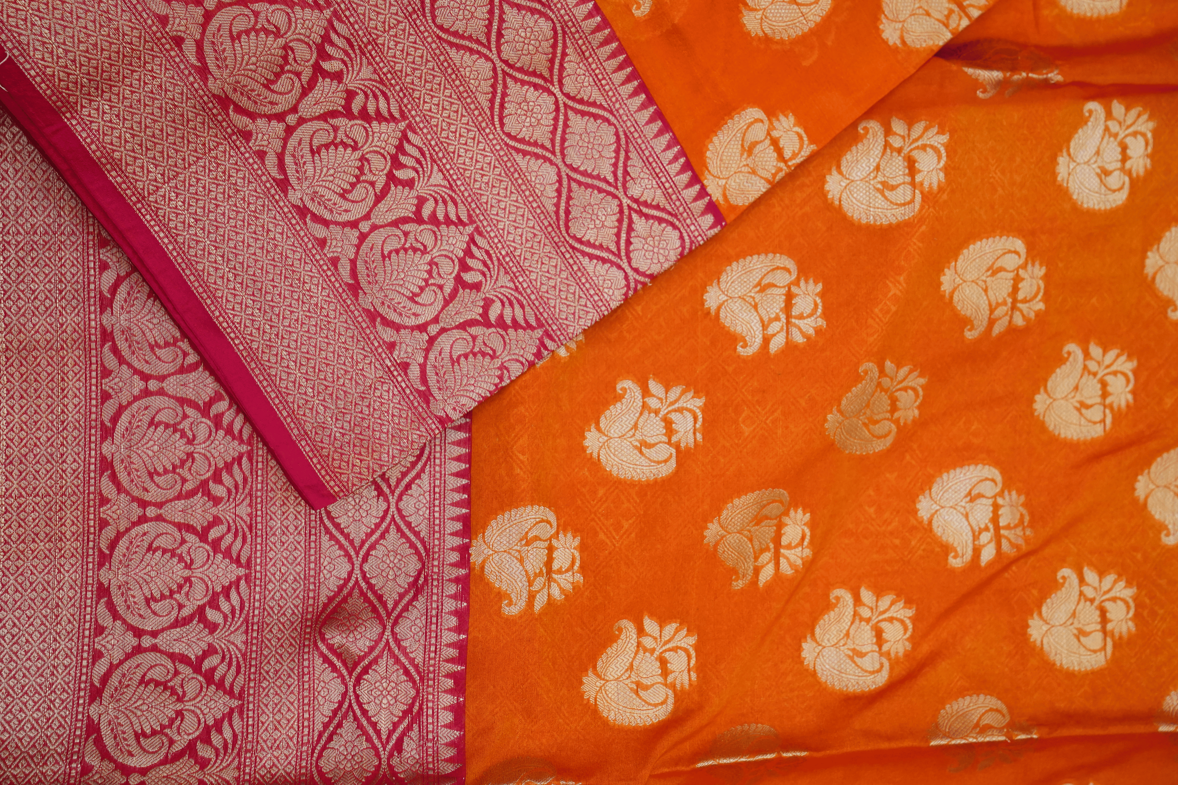 Banarasi Art Silk with Kanchi Border
