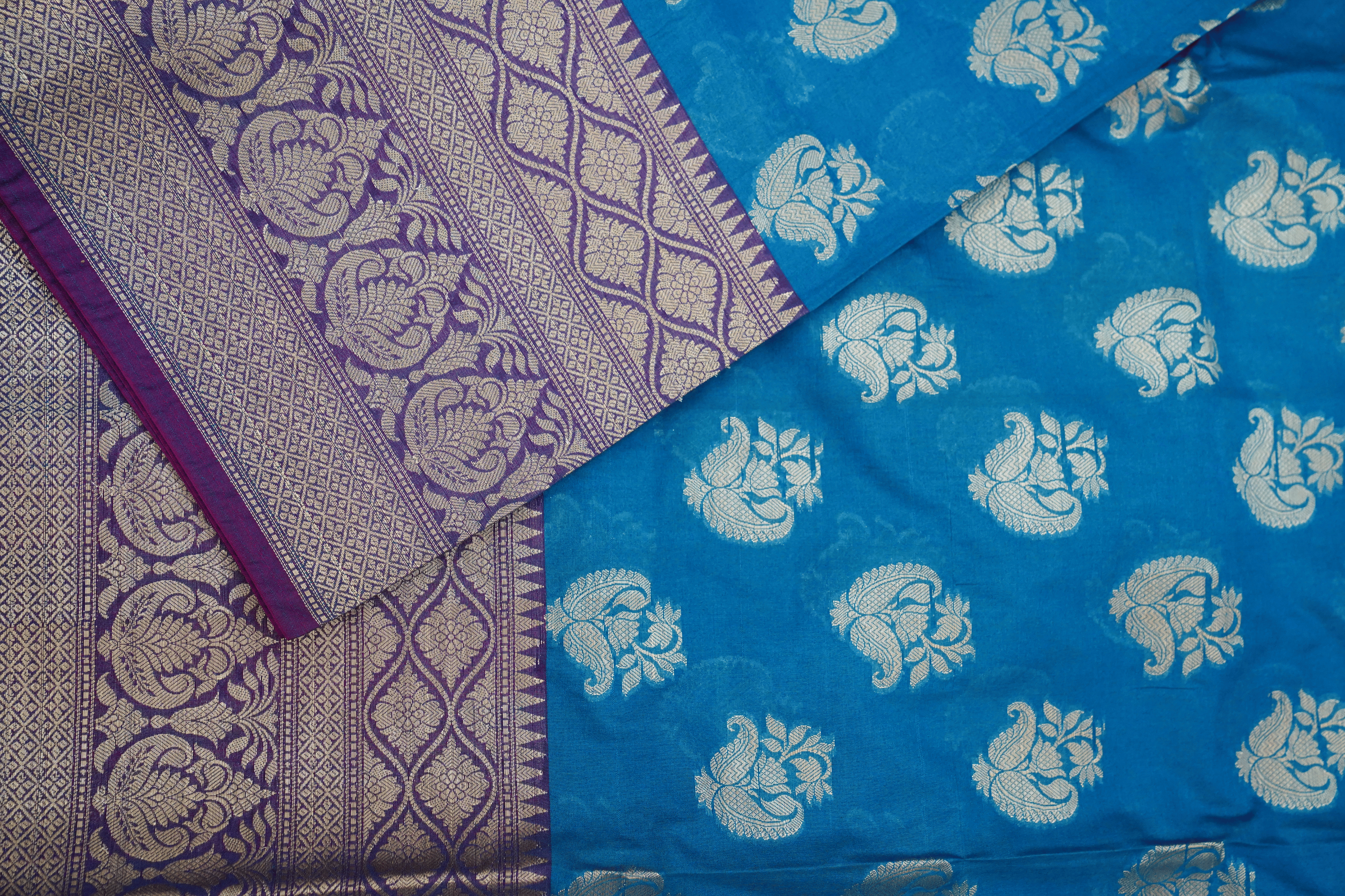 Banarasi Art Silk with Kanchi Border