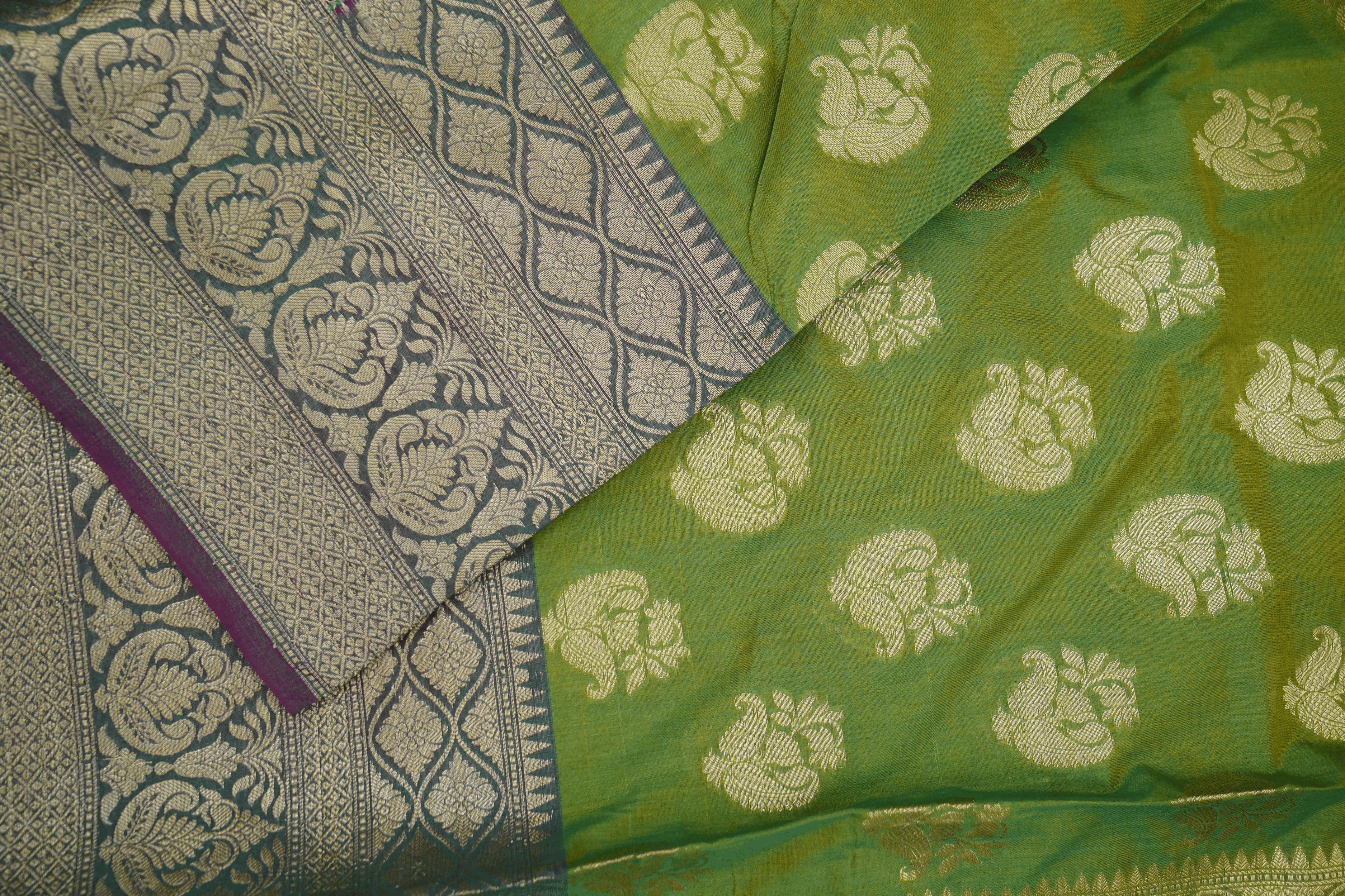 Banarasi Art Silk with Kanchi Border