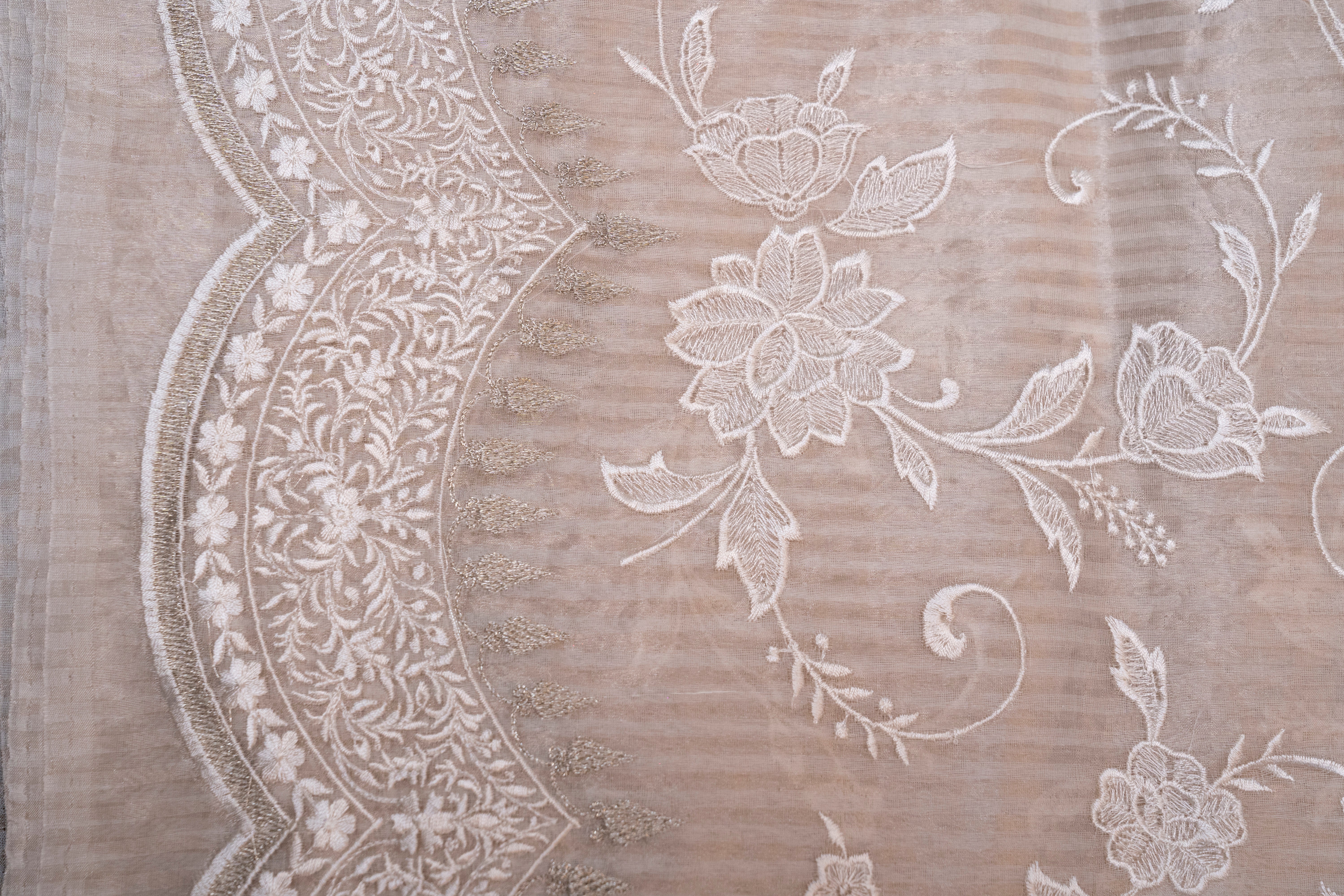 Pure Kora Tissue Stripes Weave