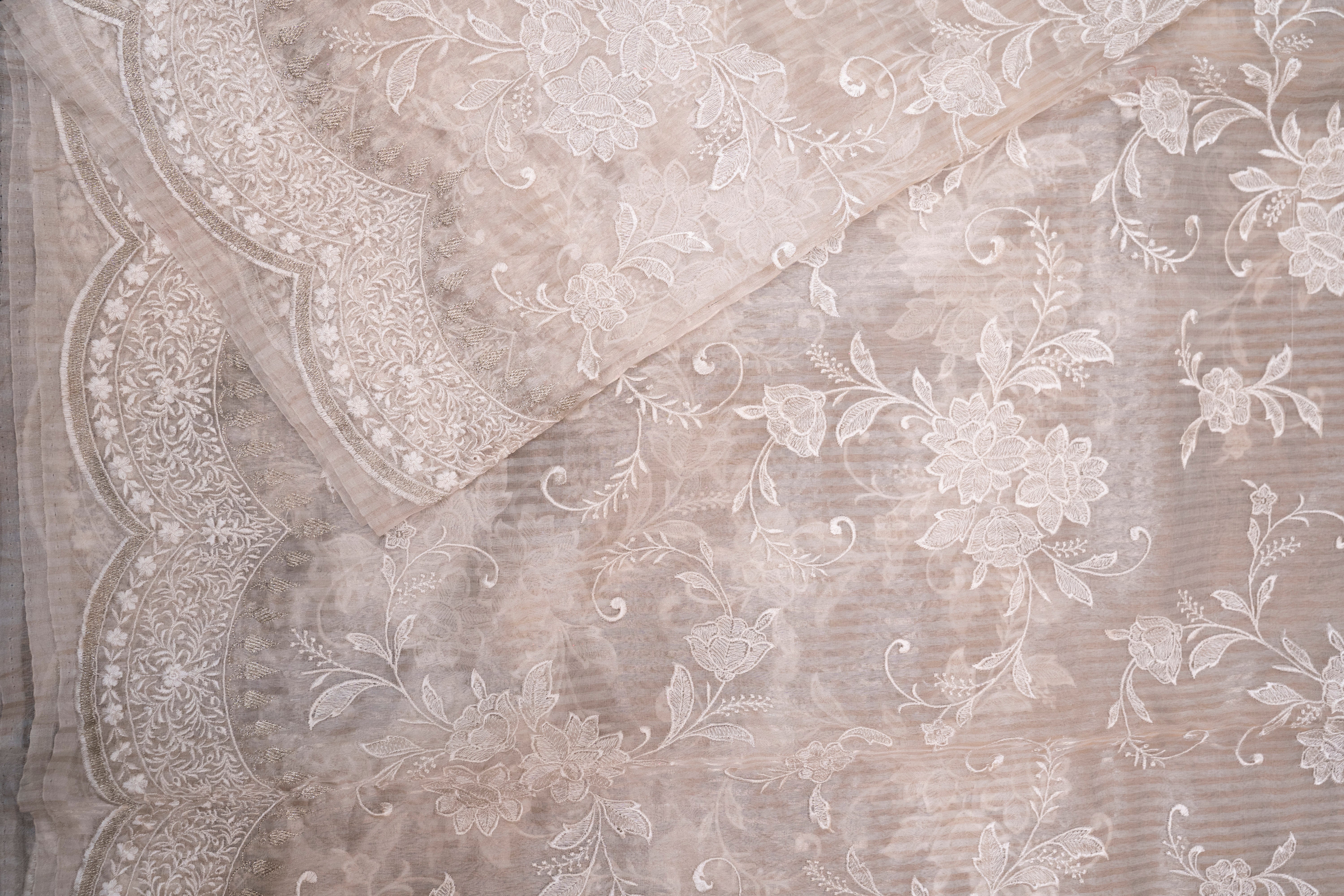 Pure Kora Tissue Stripes Weave