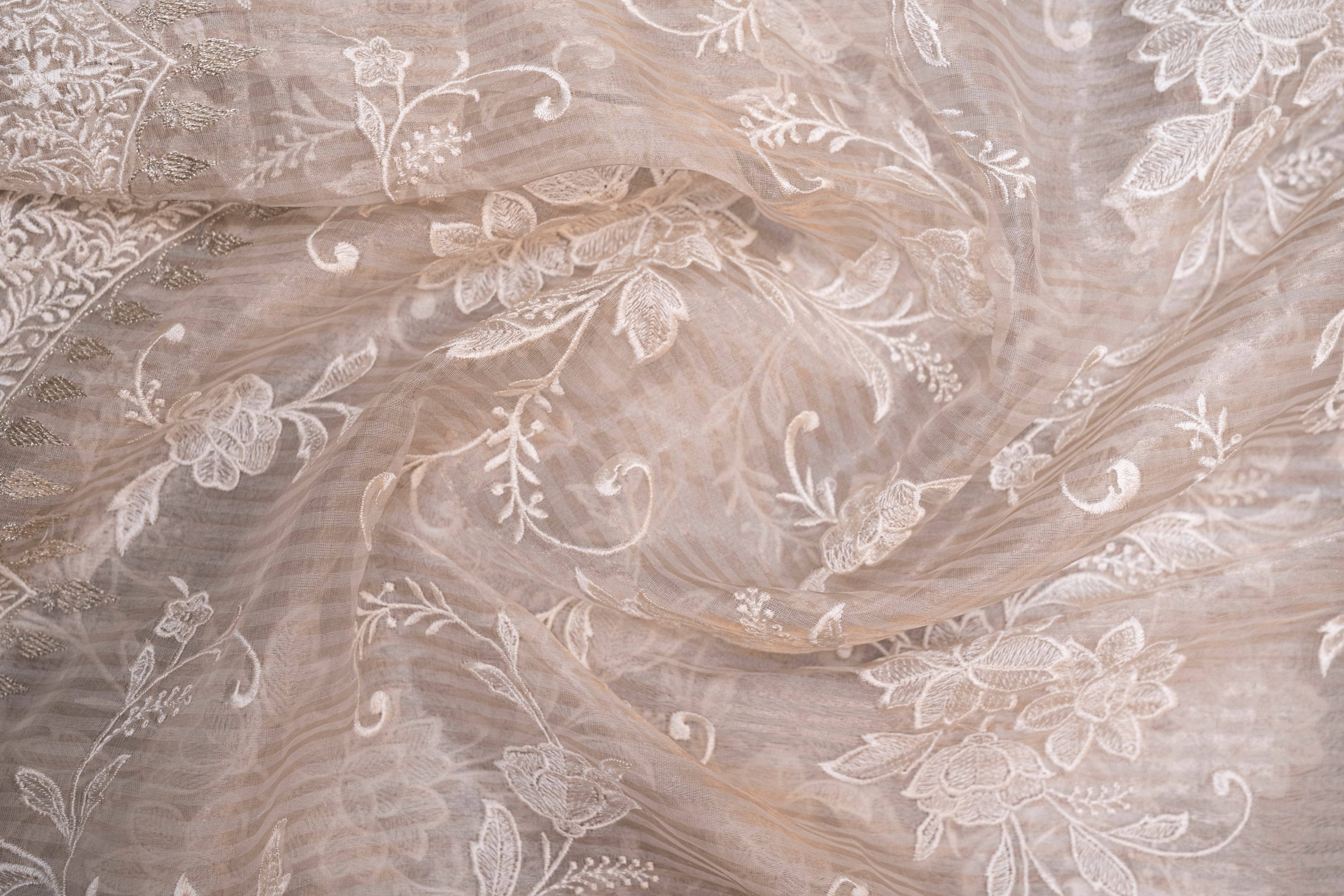 Pure Kora Tissue Stripes Weave