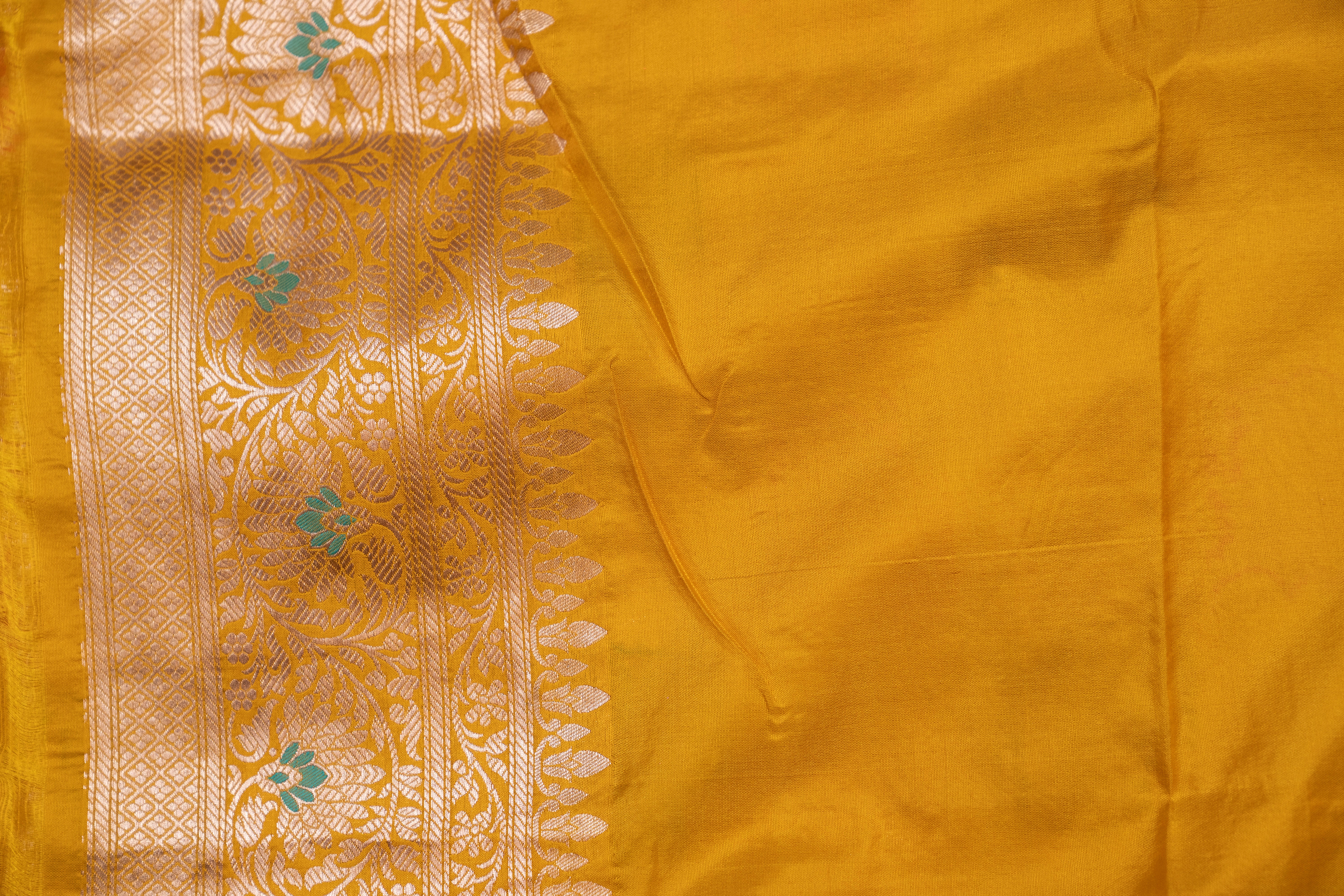 Pure Katan Silk Rankat Banarasi