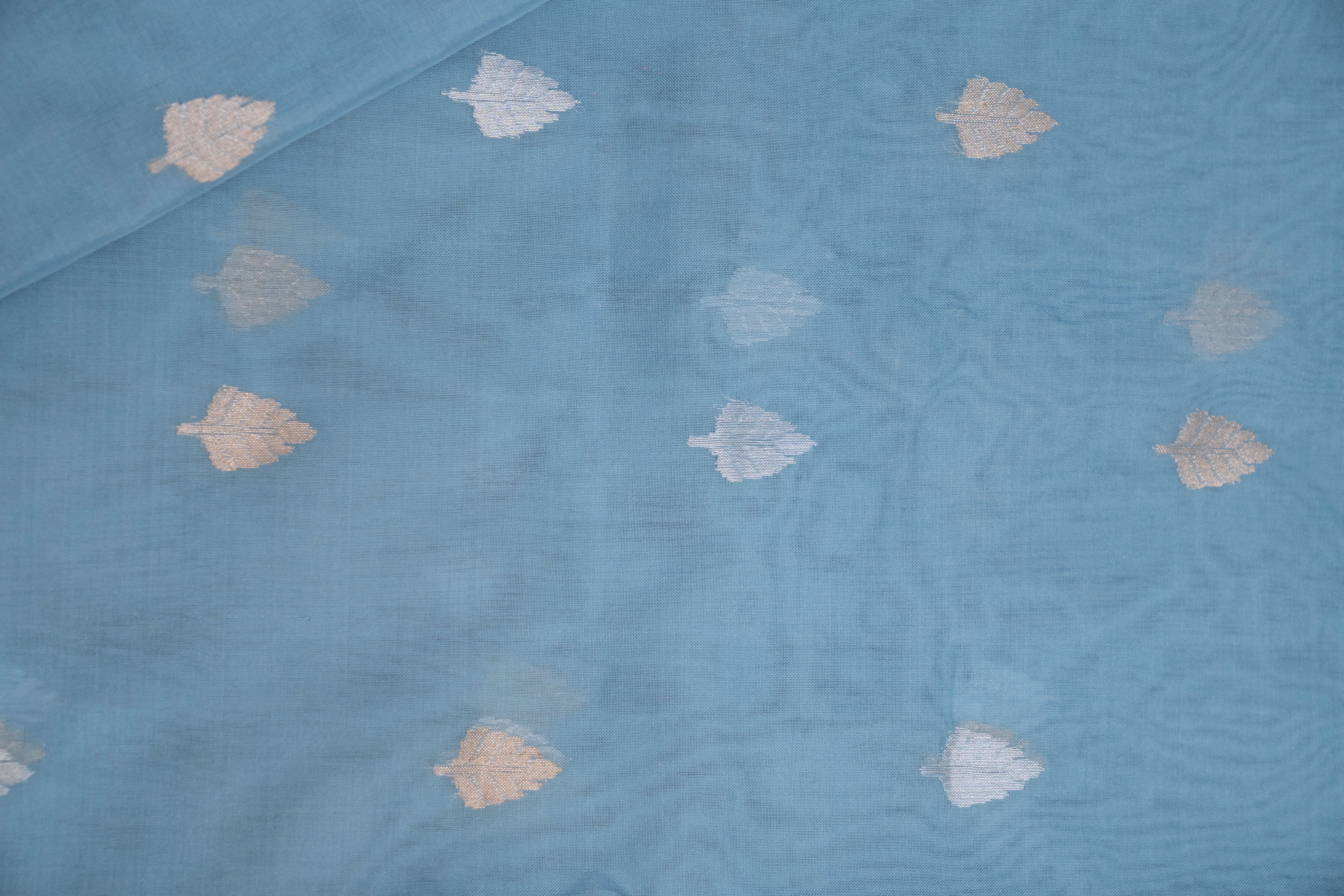 Pure Tissue Silk with Animal Motif Weave
