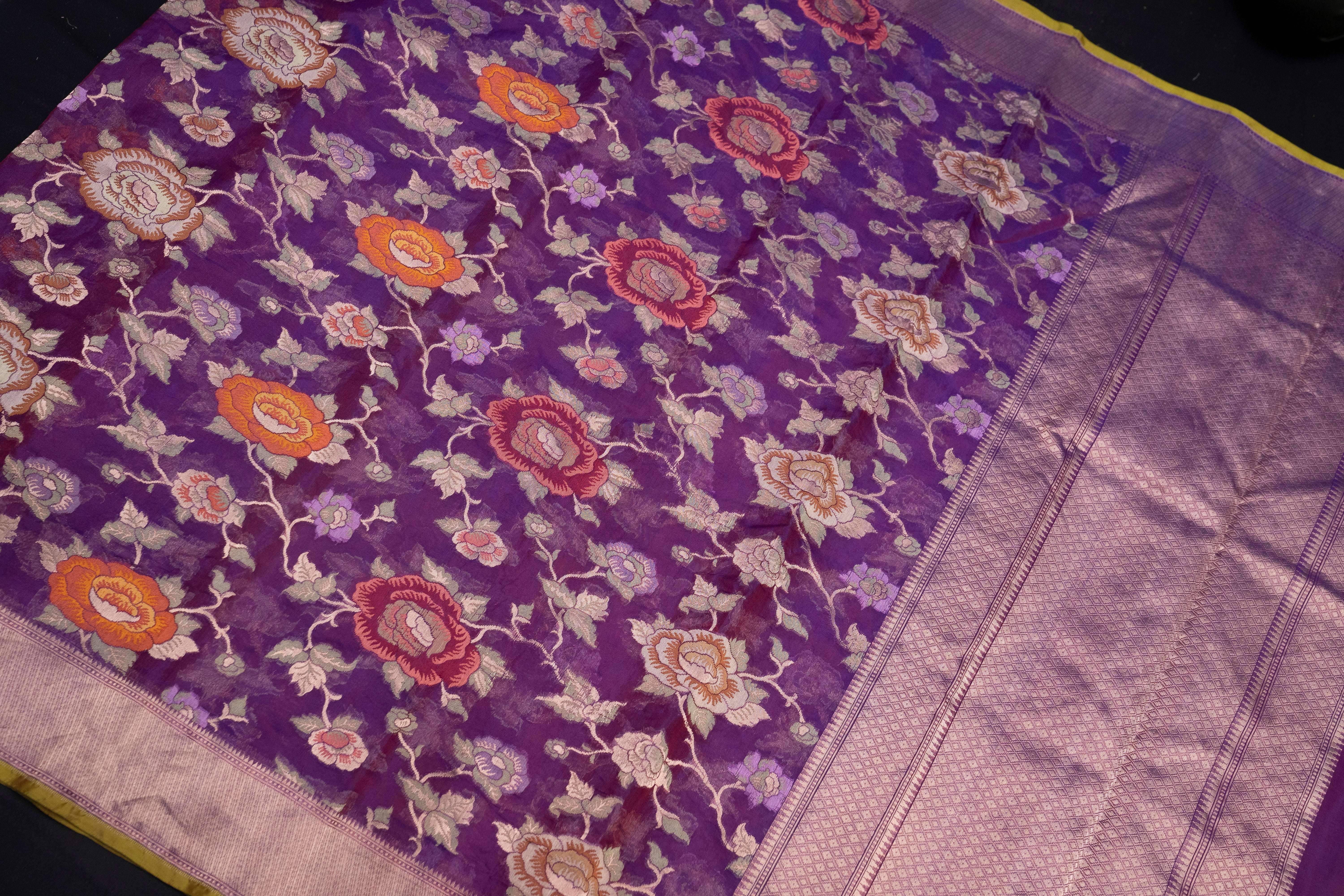 Pure Kora Silk Jamdani