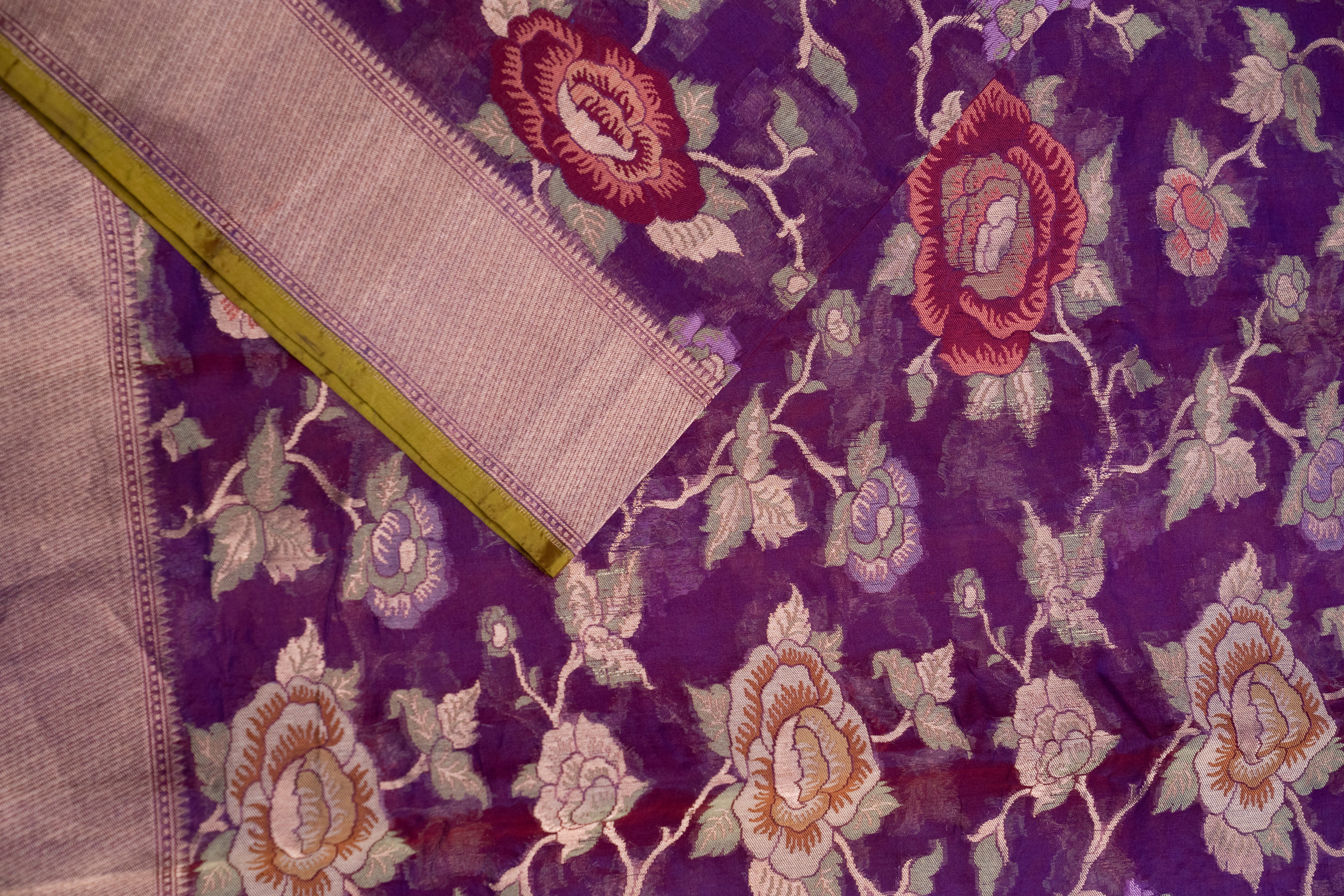 Pure Kora Silk Jamdani