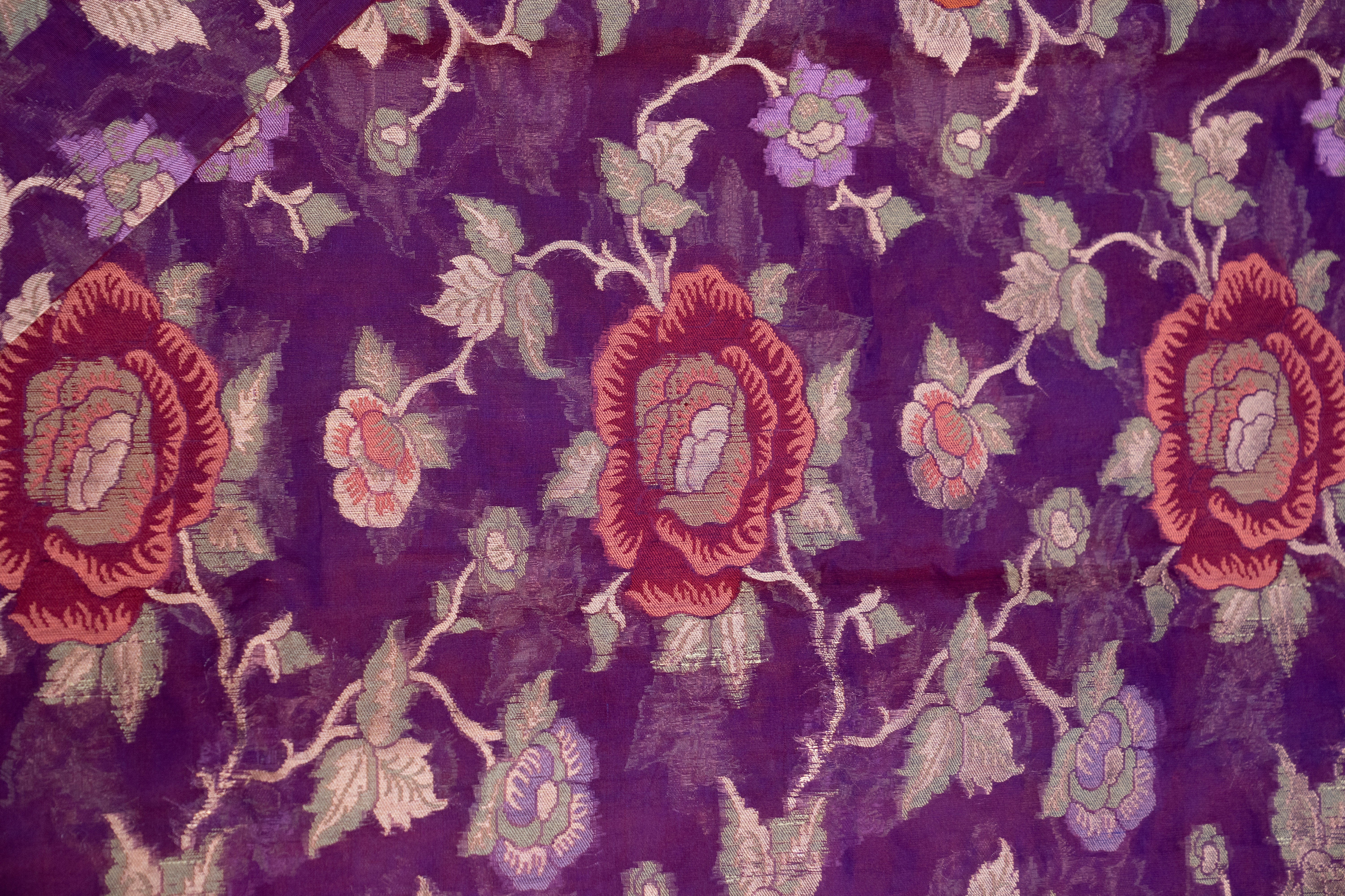 Pure Kora Silk Jamdani