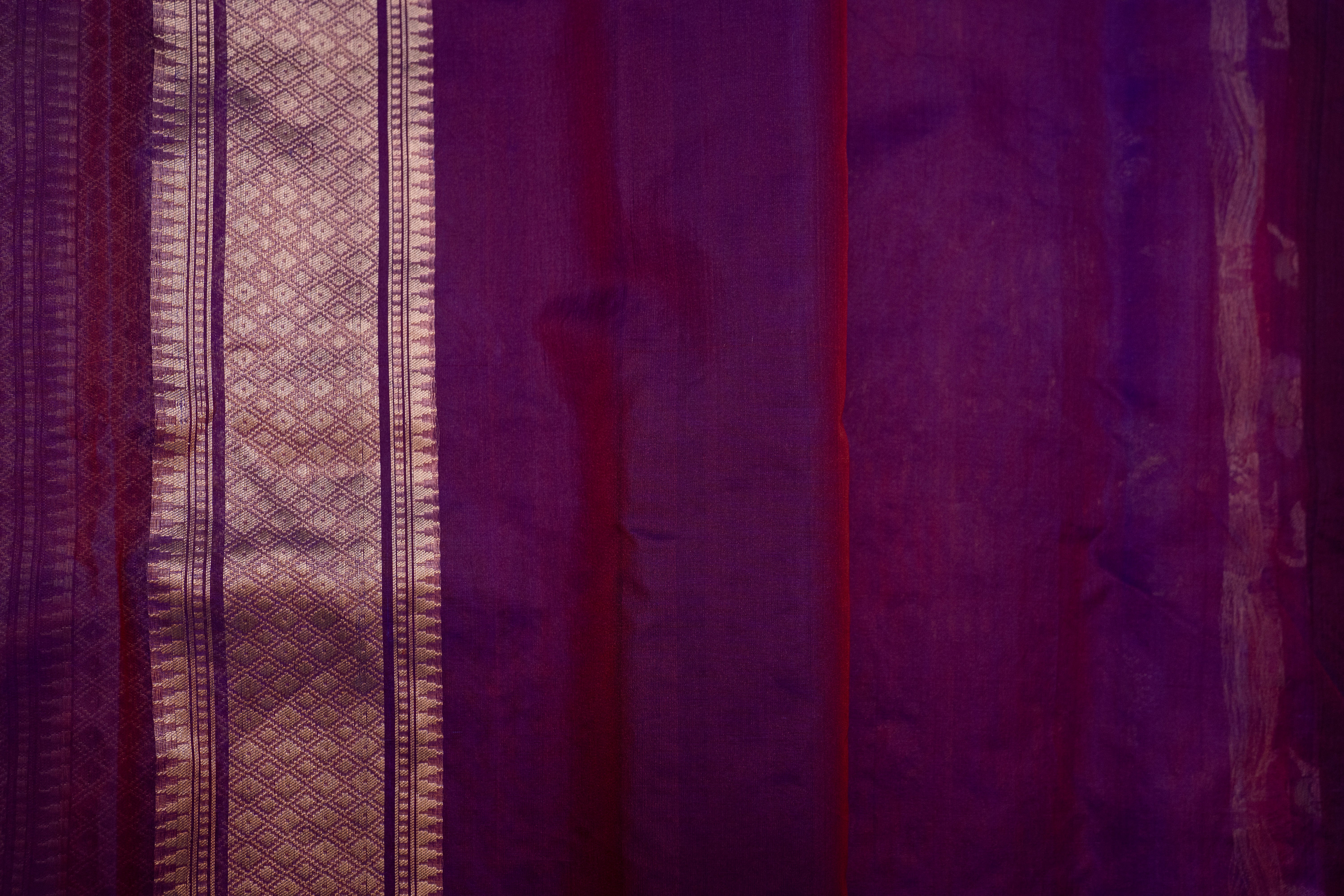 Pure Kora Silk Jamdani