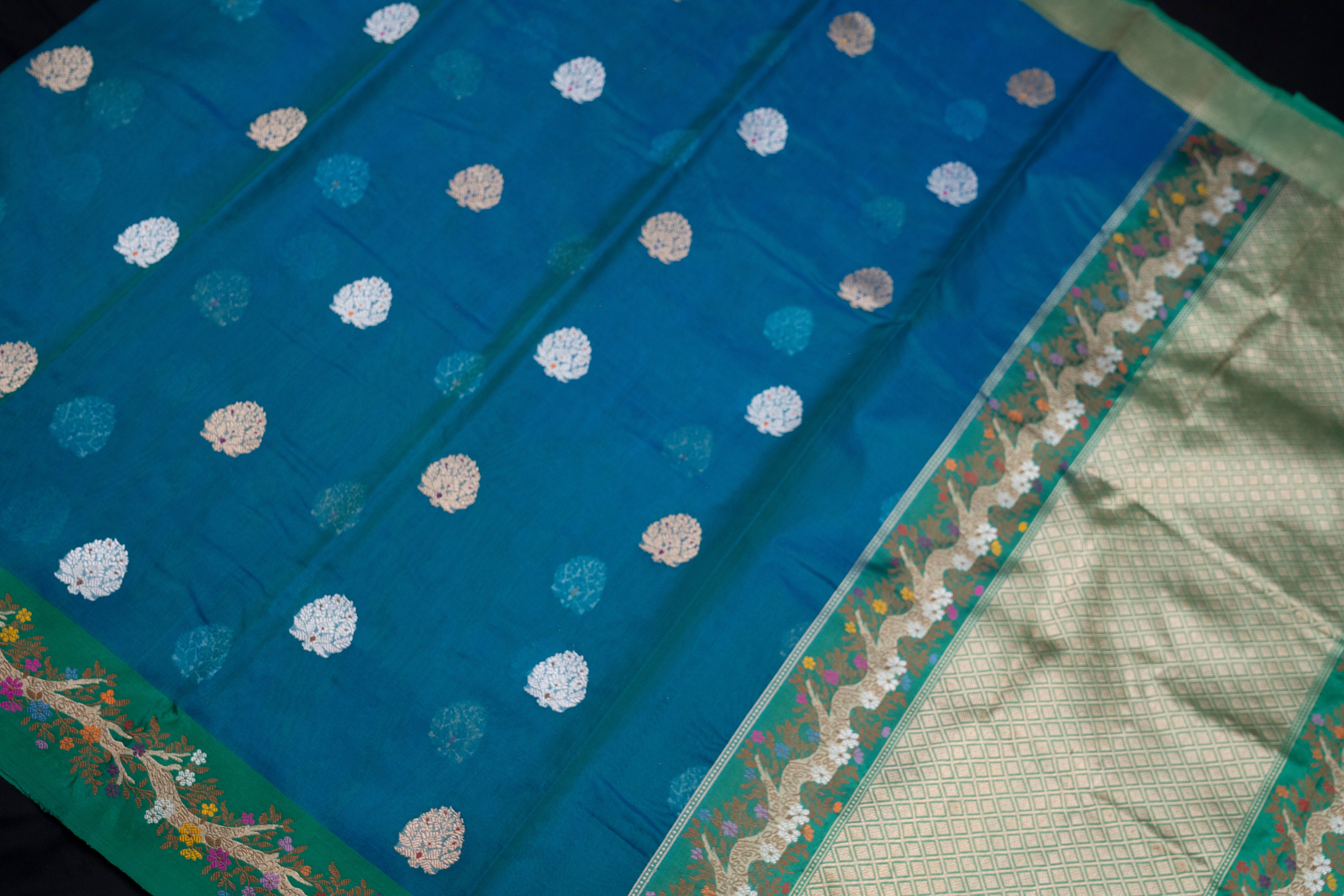 Pure Kora Silk Kadavi Weave