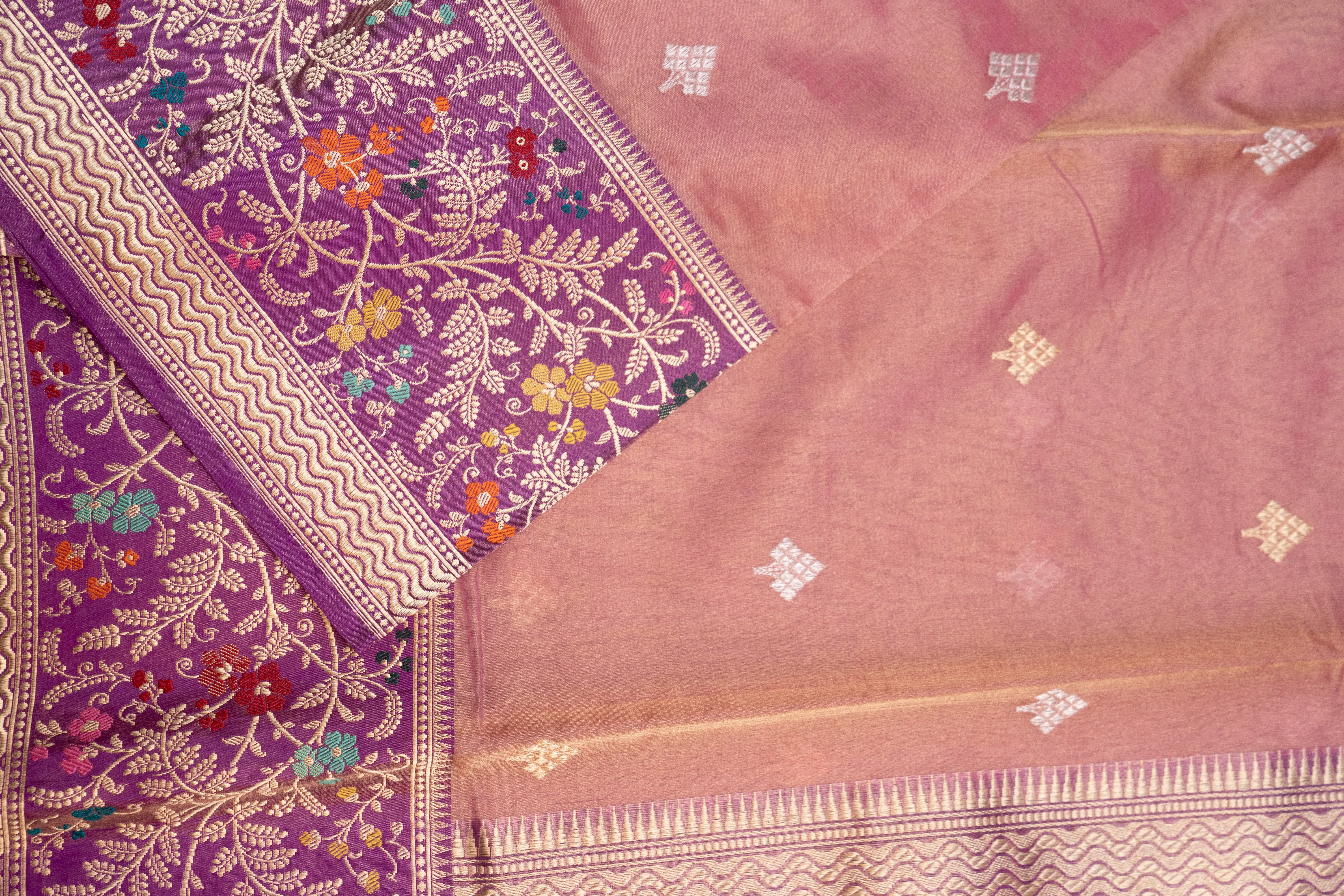 Pure Tissue Silk Kadavi Weave