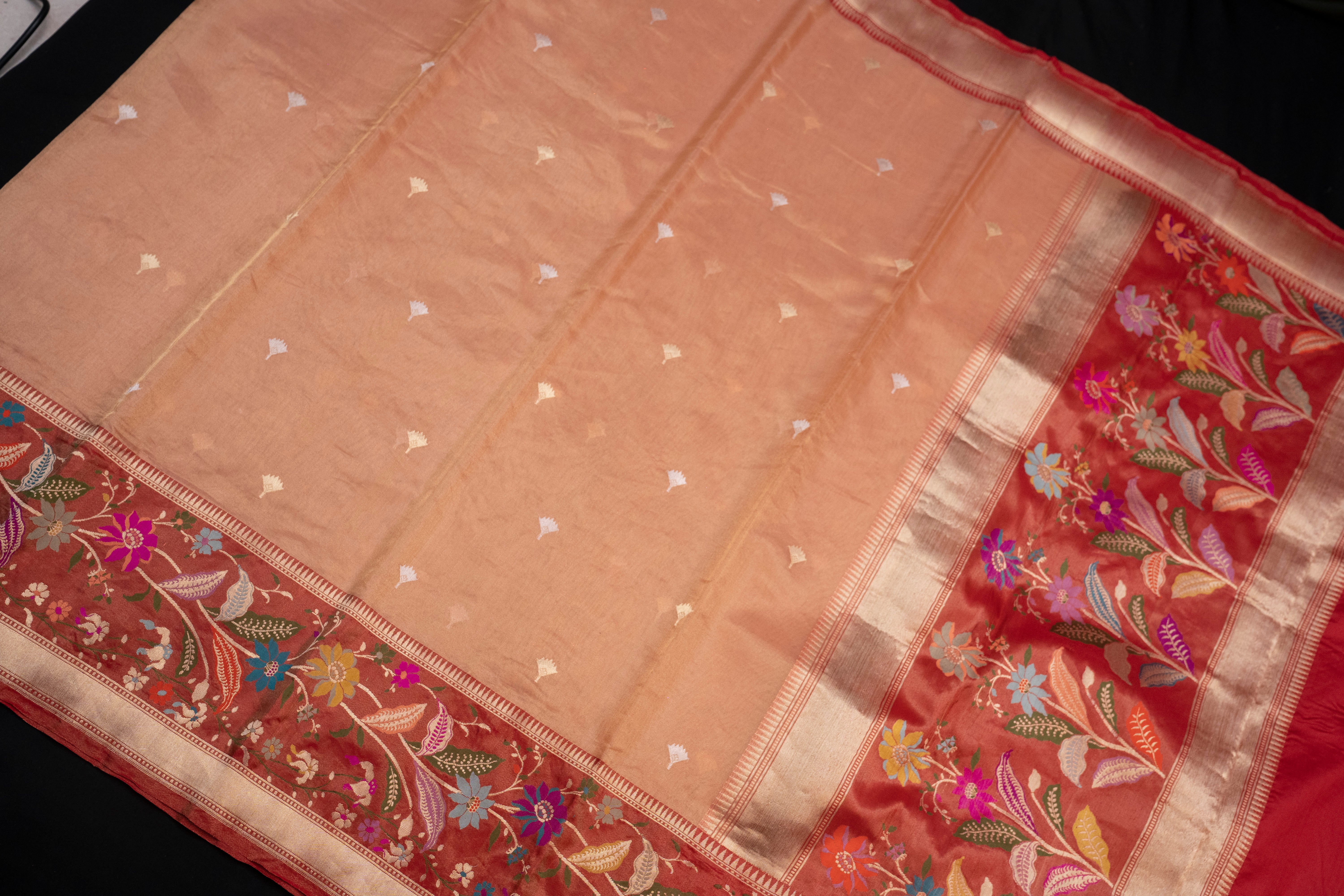 Pure Tissue Silk Kadavi Weave