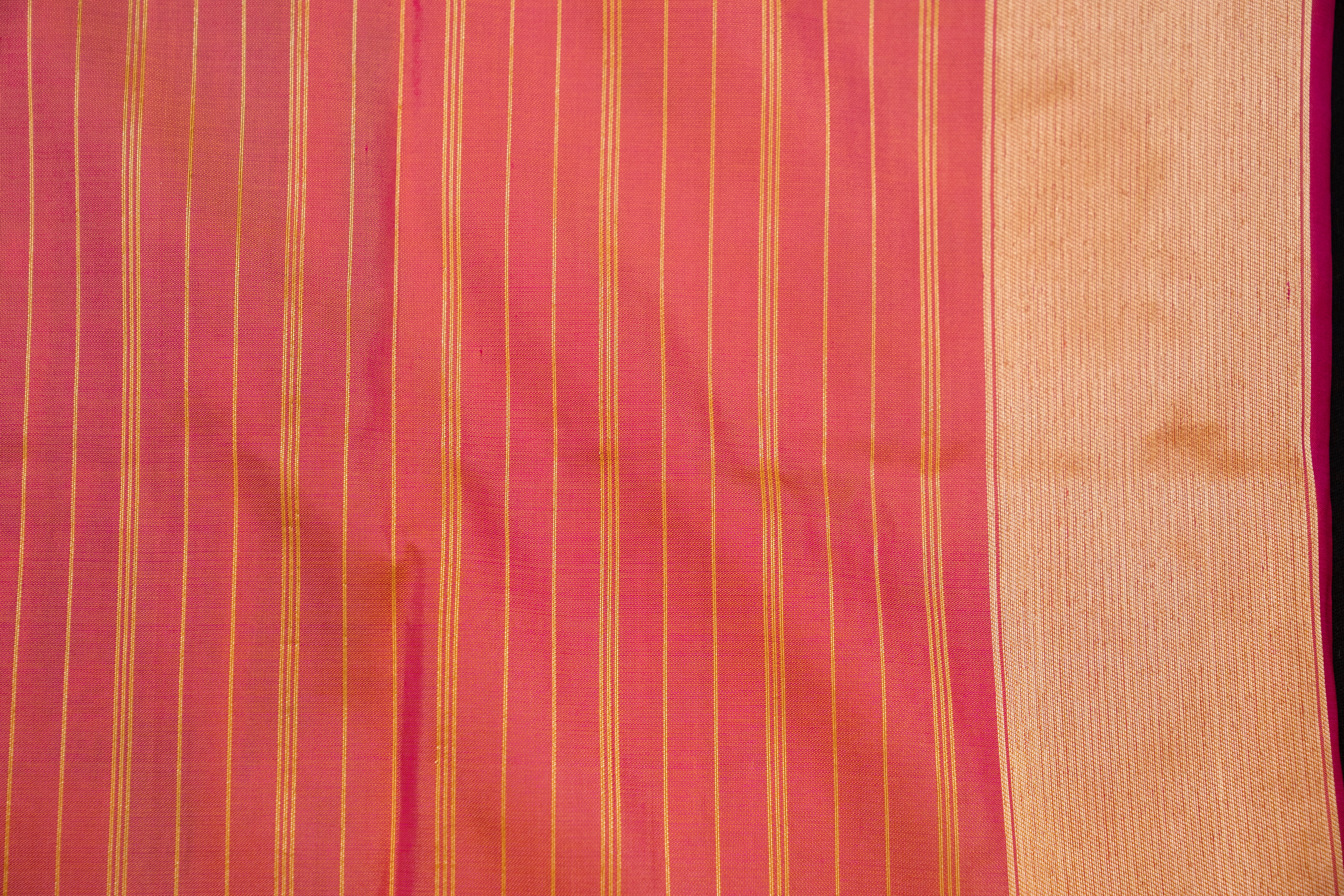 Pure Katan Silk with Tissue Kanchivaram Weave