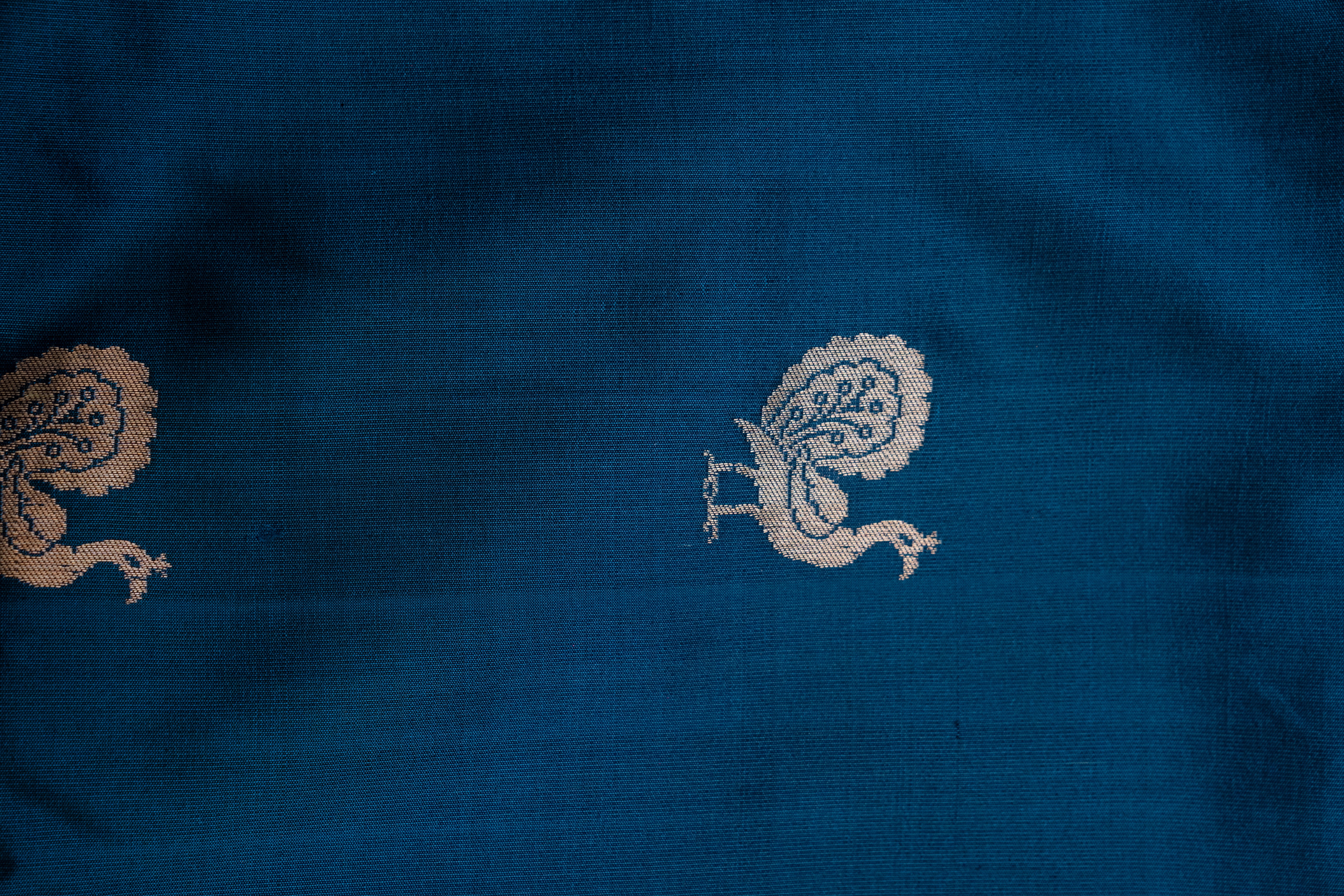 Pure Katan Silk with Resham Minakari Weave