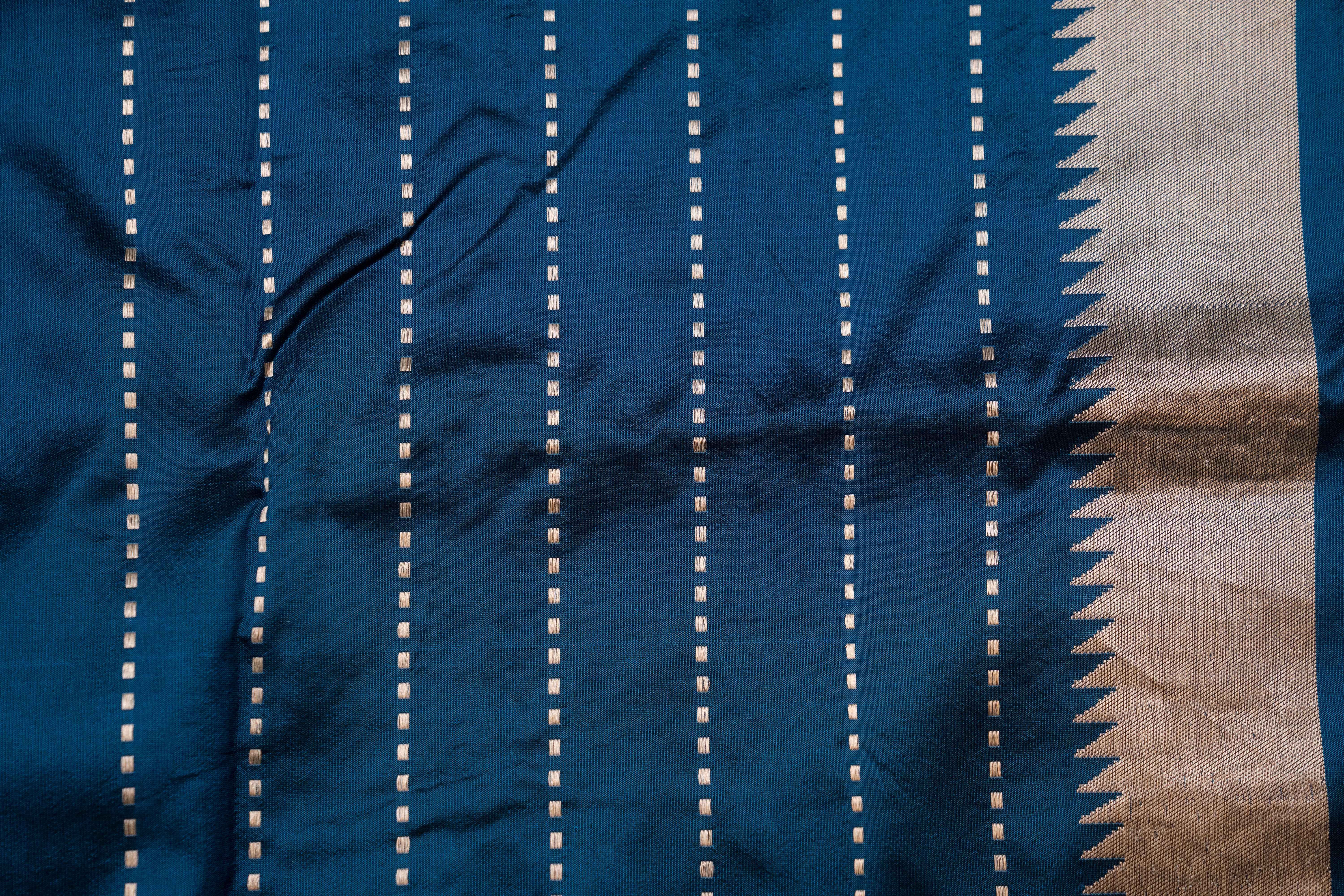 Pure Katan Silk with Resham Minakari Weave